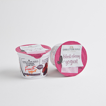 Dairy Products - Flavoured Natural Yoghurt - Black Cherry