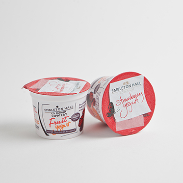 Dairy Products - Flavoured Natural Yoghurt - Strawberry